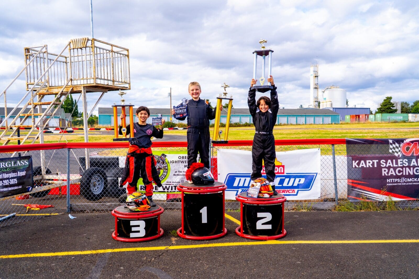Race Training Portland Arrive and Drive with Hudson O Harrow and Kyler Winning 1st and 2nd place
